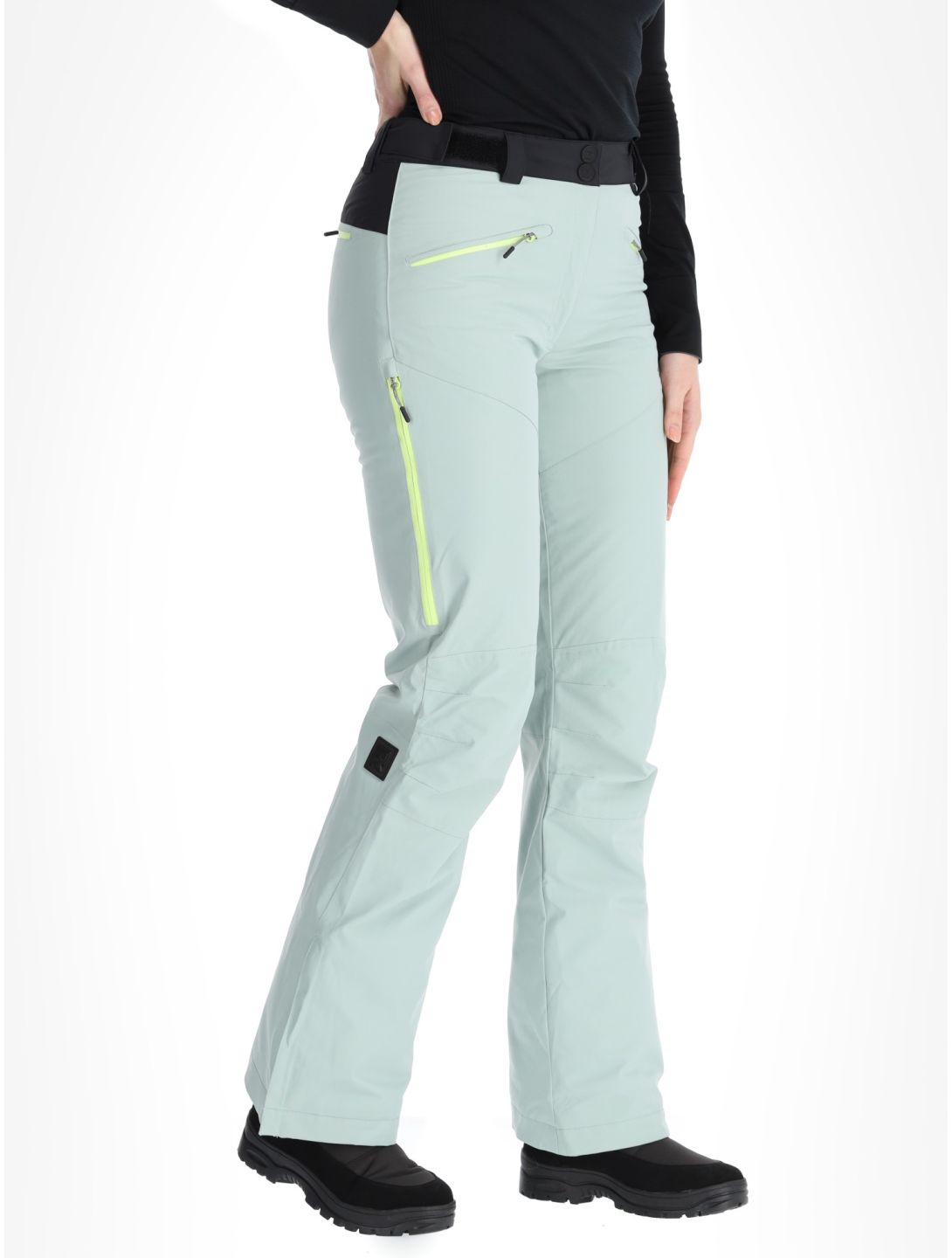 Rehall, Stormy-R pantalones de esquí mujeres Jadeite gris 