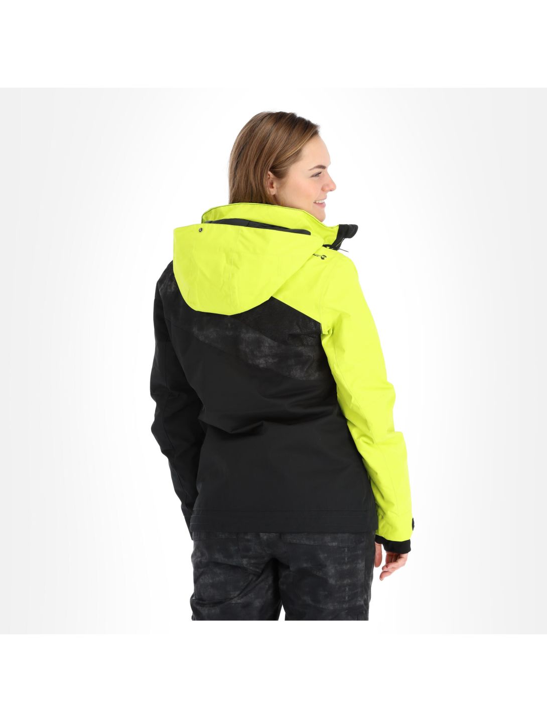 Rehall, Stormy-R chaqueta de esquí mujeres lime verde/negro