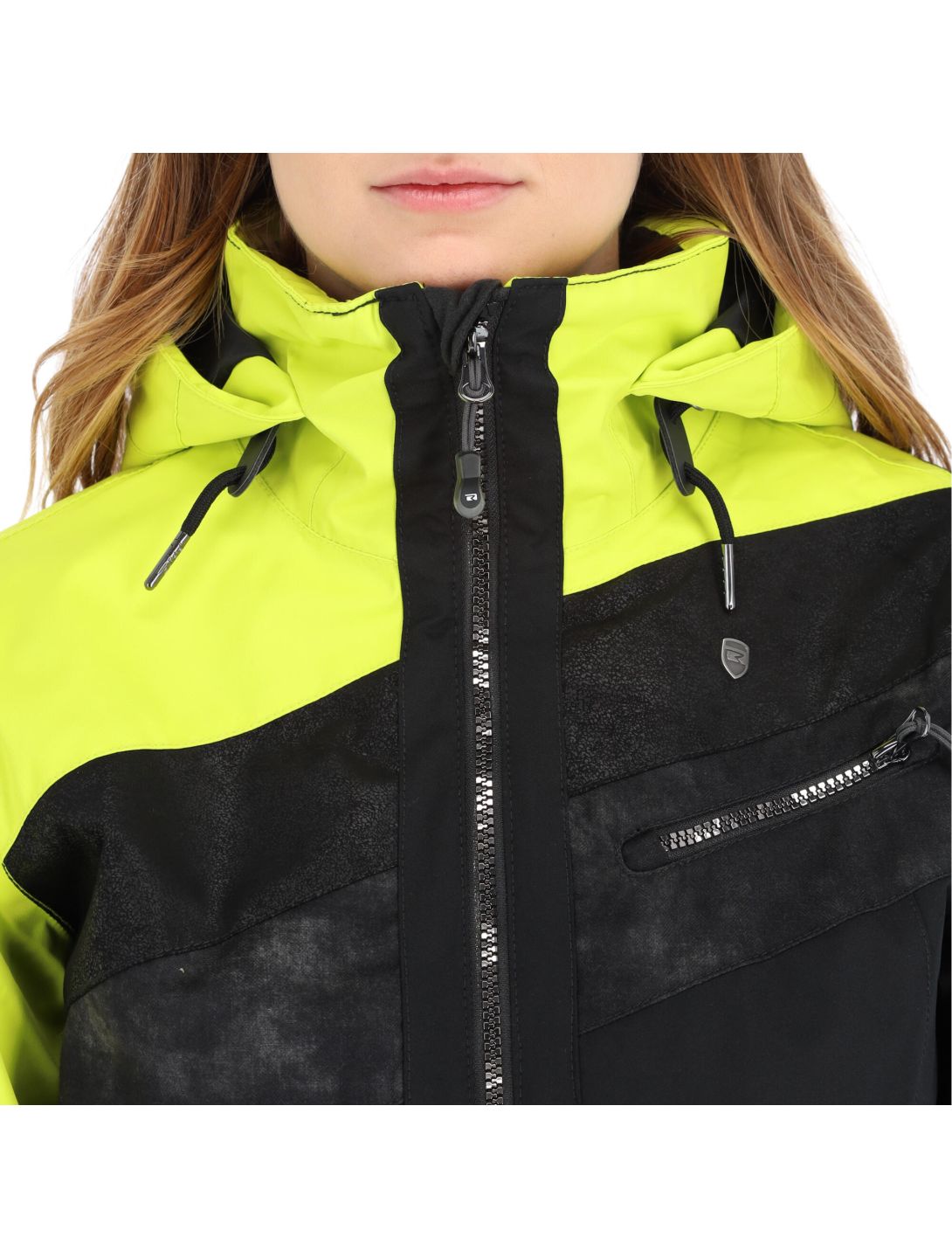 Rehall, Stormy-R chaqueta de esquí mujeres lime verde/negro