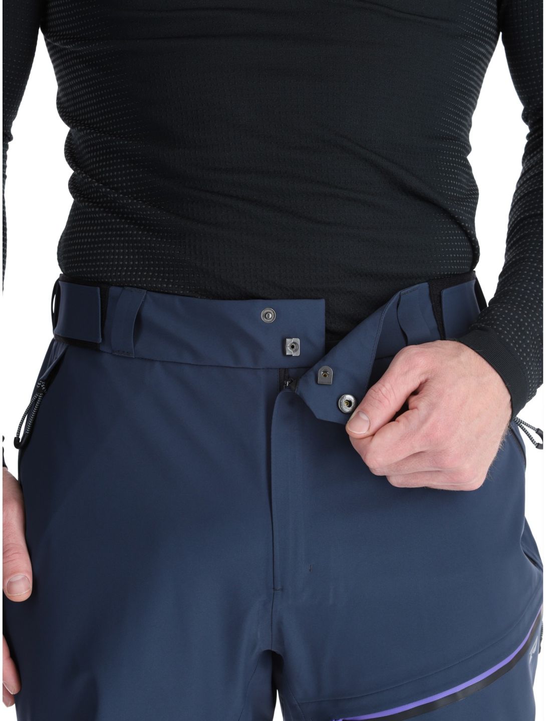 Rehall, Sugar-R pantalones de esquí hardshell hombres Navy azul 