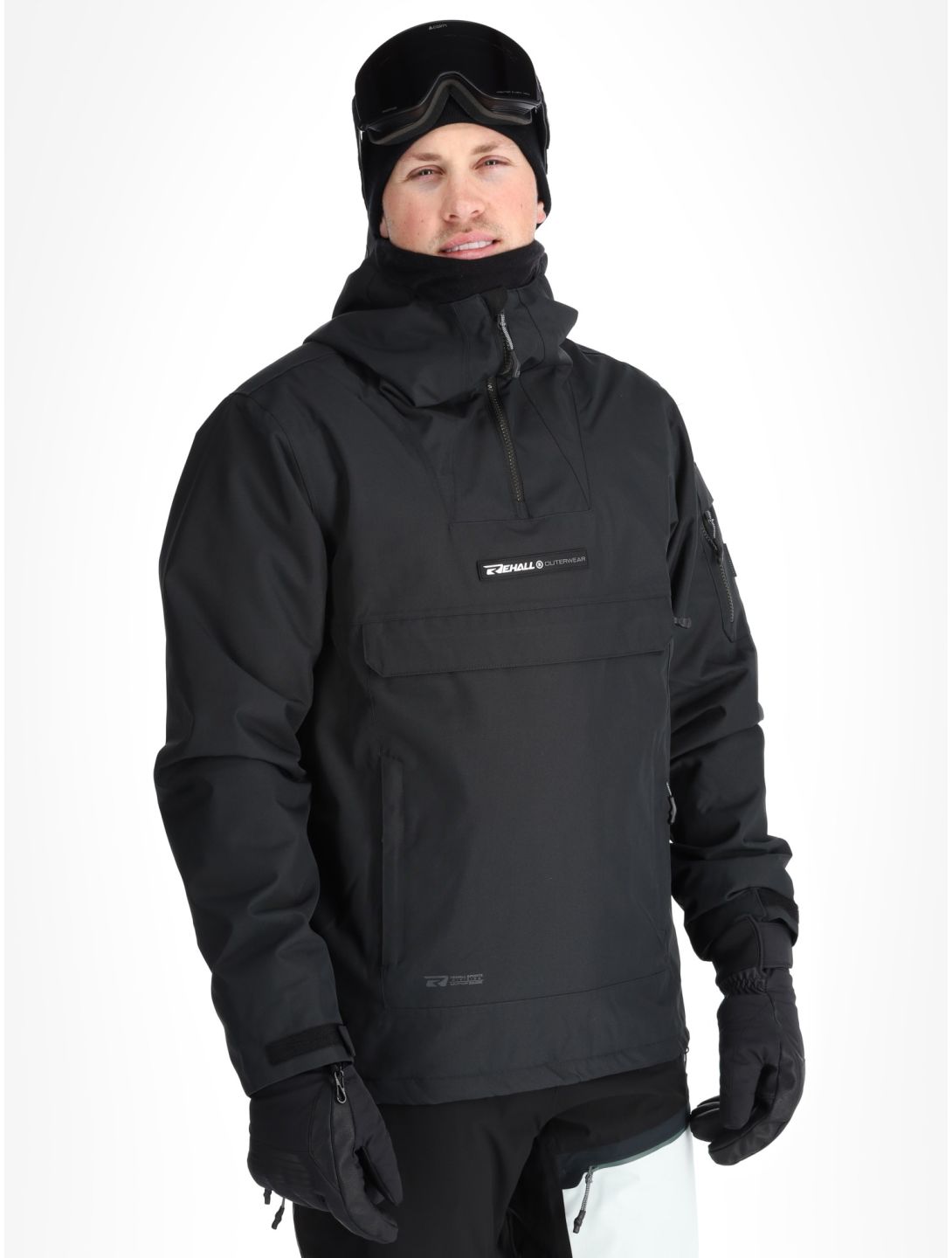 Rehall, Tabor-R anorak hombres Black negro 