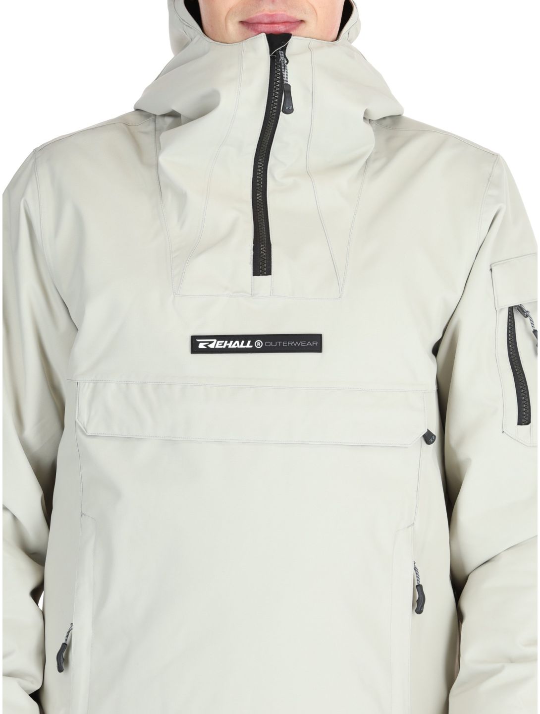 Rehall, Tabor-R anorak hombres Gravel Stone beige 