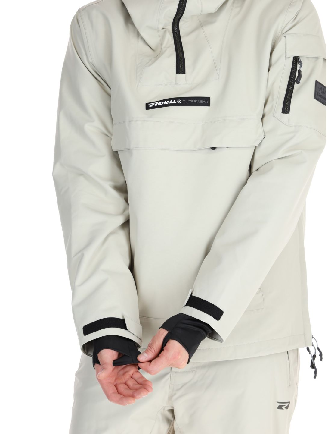 Rehall, Tabor-R anorak hombres Gravel Stone beige 