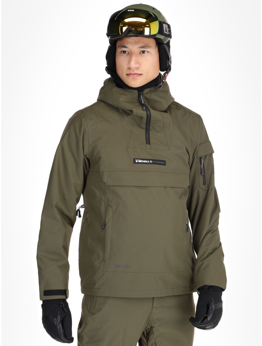 Rehall, Tabor-R anorak hombres Olive verde 