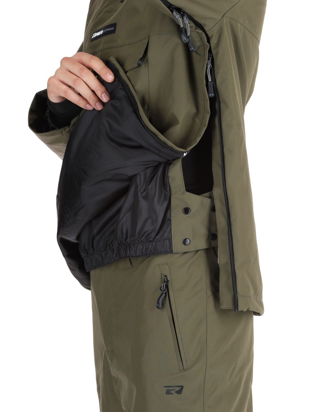 Rehall, Tabor-R anorak hombres Olive verde 