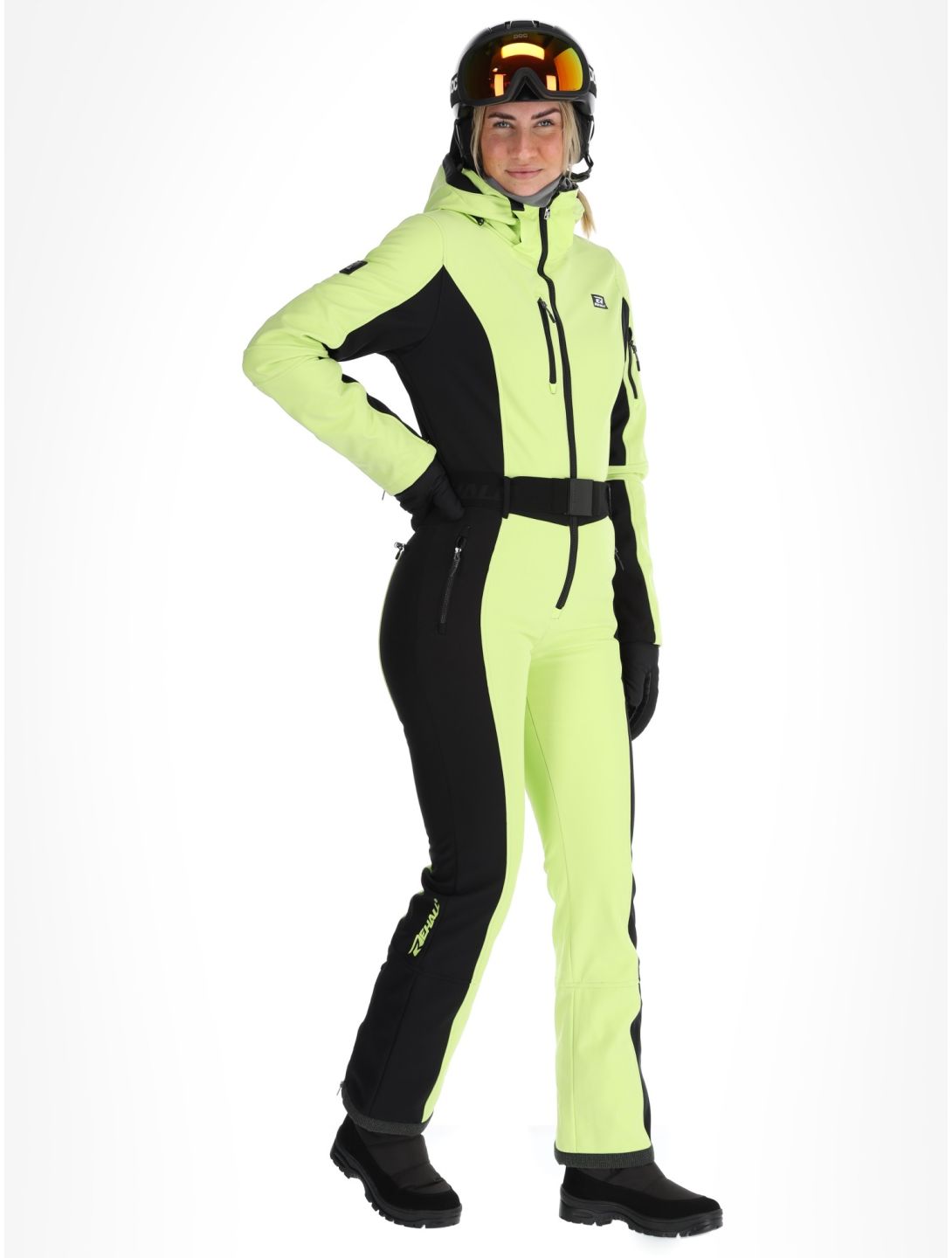 Rehall, Teddie-R ropa del mono mujeres Sharp Green negro, verde 