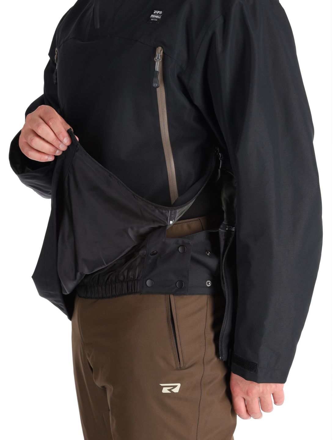 Rehall, Todd-R anorak hombres Black negro 