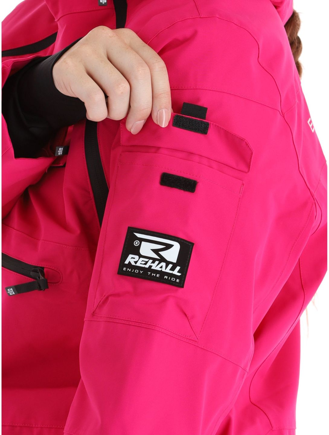 Rehall, Vie-R chaqueta de esquí mujeres Brite Pink rosa 