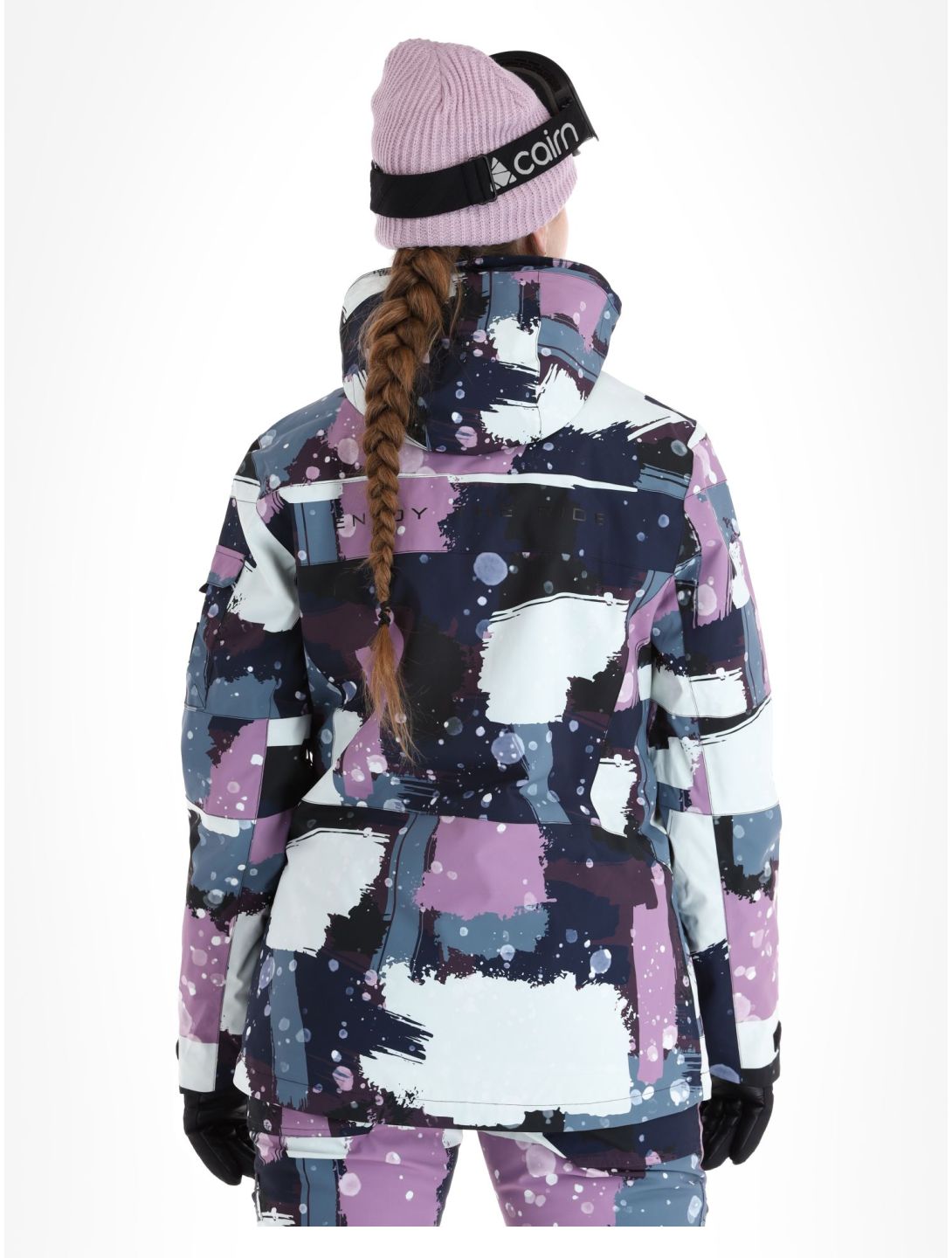 Rehall, Vie-R chaqueta de esquí mujeres Camo Abstract Lavender multicolor, púrpura 