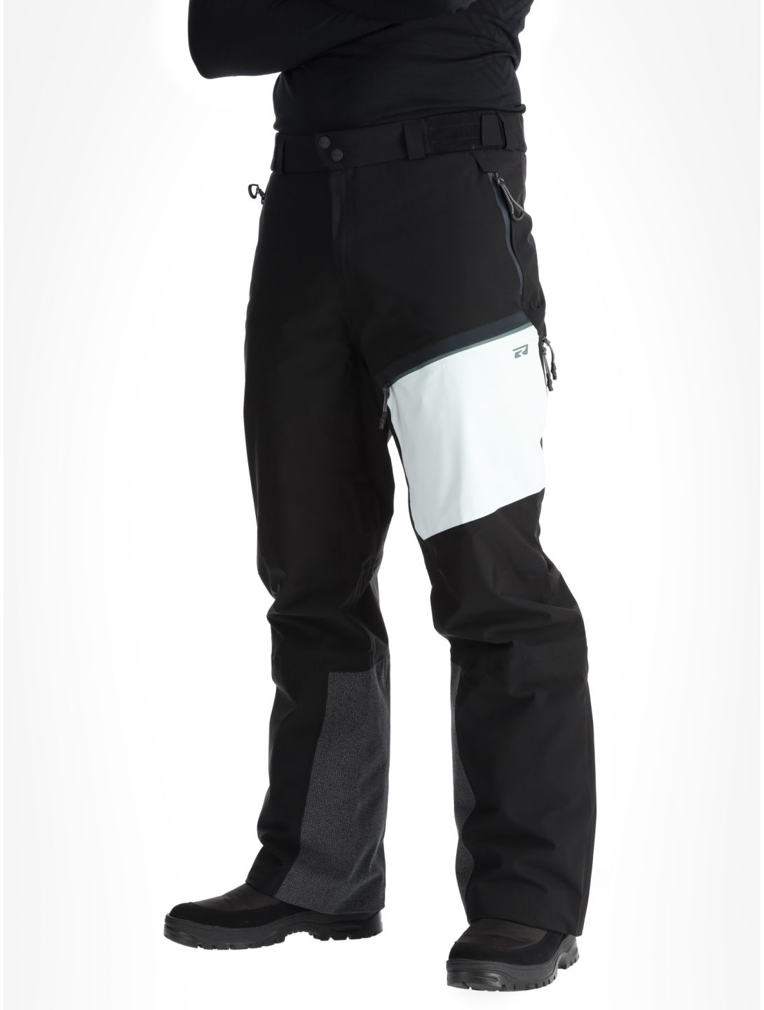 Rehall, Volcano-R pantalones de esquí hombres Black negro 