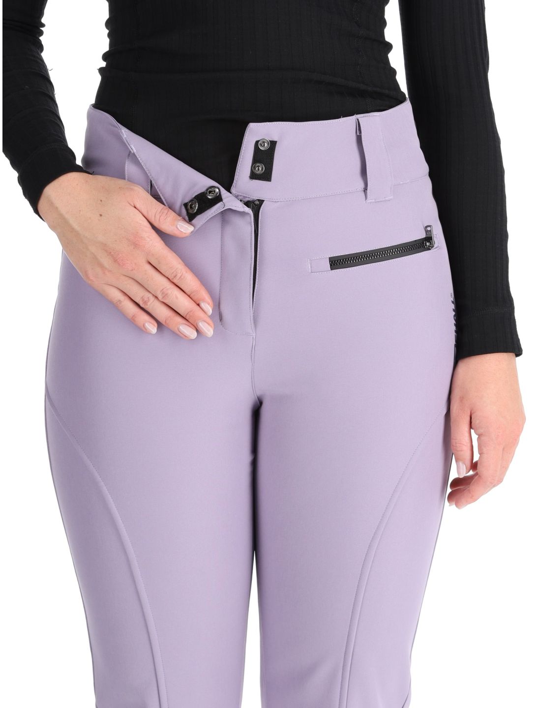 Rehall, Yves-R pantalones de esquí softshell mujeres Dusk púrpura 