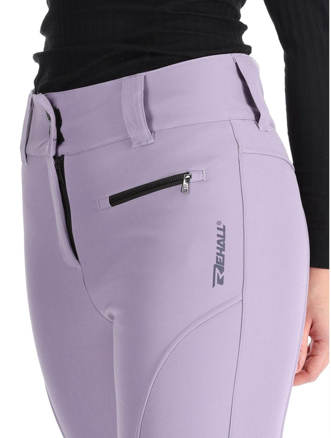 Rehall, Yves-R pantalones de esquí softshell mujeres Dusk púrpura 