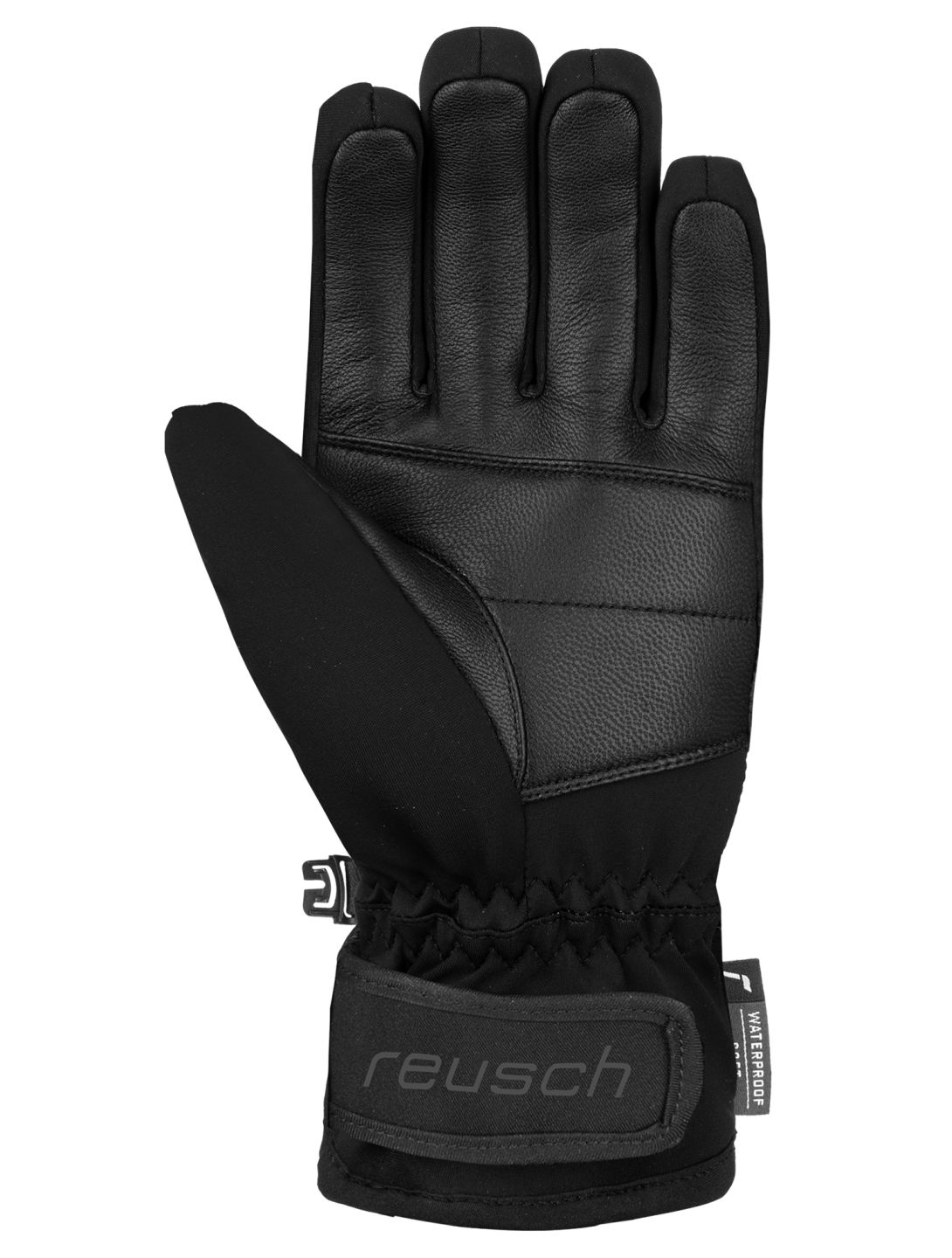 Reusch, Beatrix R-TEX® XT guantes de esquí niños Black / Brown Leopard marrón, negro 