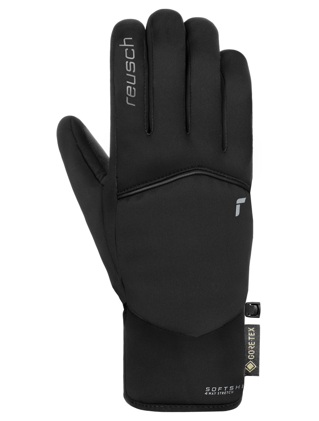 Reusch, Reusch Amira GORE-TEX guantes de esquí mujeres Black / Silver negro, Zilver 