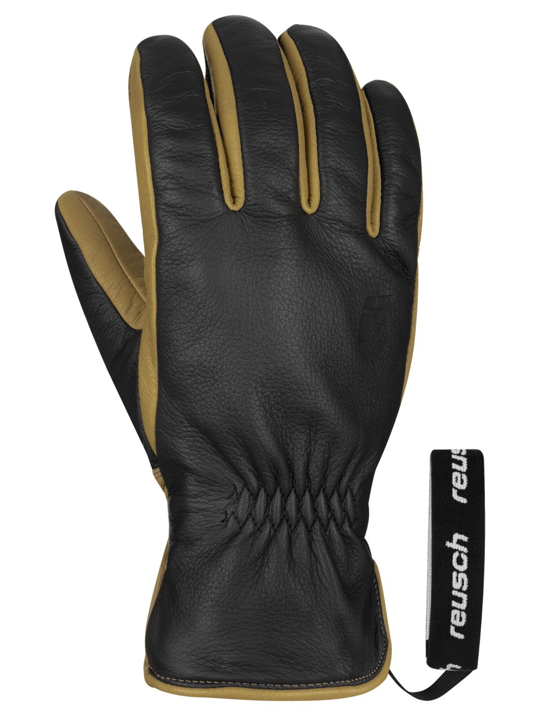 Reusch, Reusch Outsider guantes de esquí hombres Black / Camel marrón, negro 