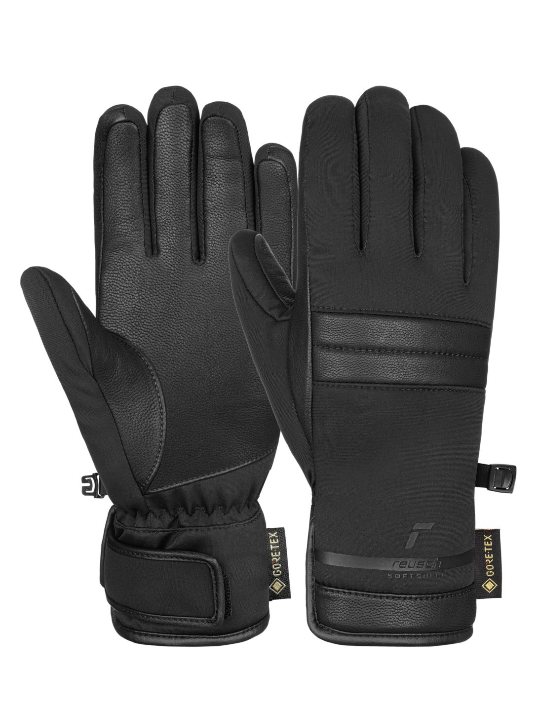 Reusch, Reusch Paola GORE-TEX guantes de esquí mujeres Black negro 