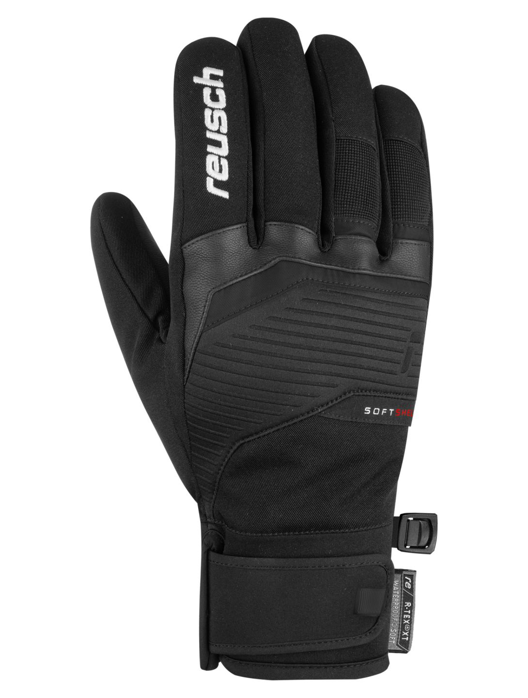 Reusch, Reusch Venom R-TEX® XT guantes de esquí hombres Black / White blanco, negro 