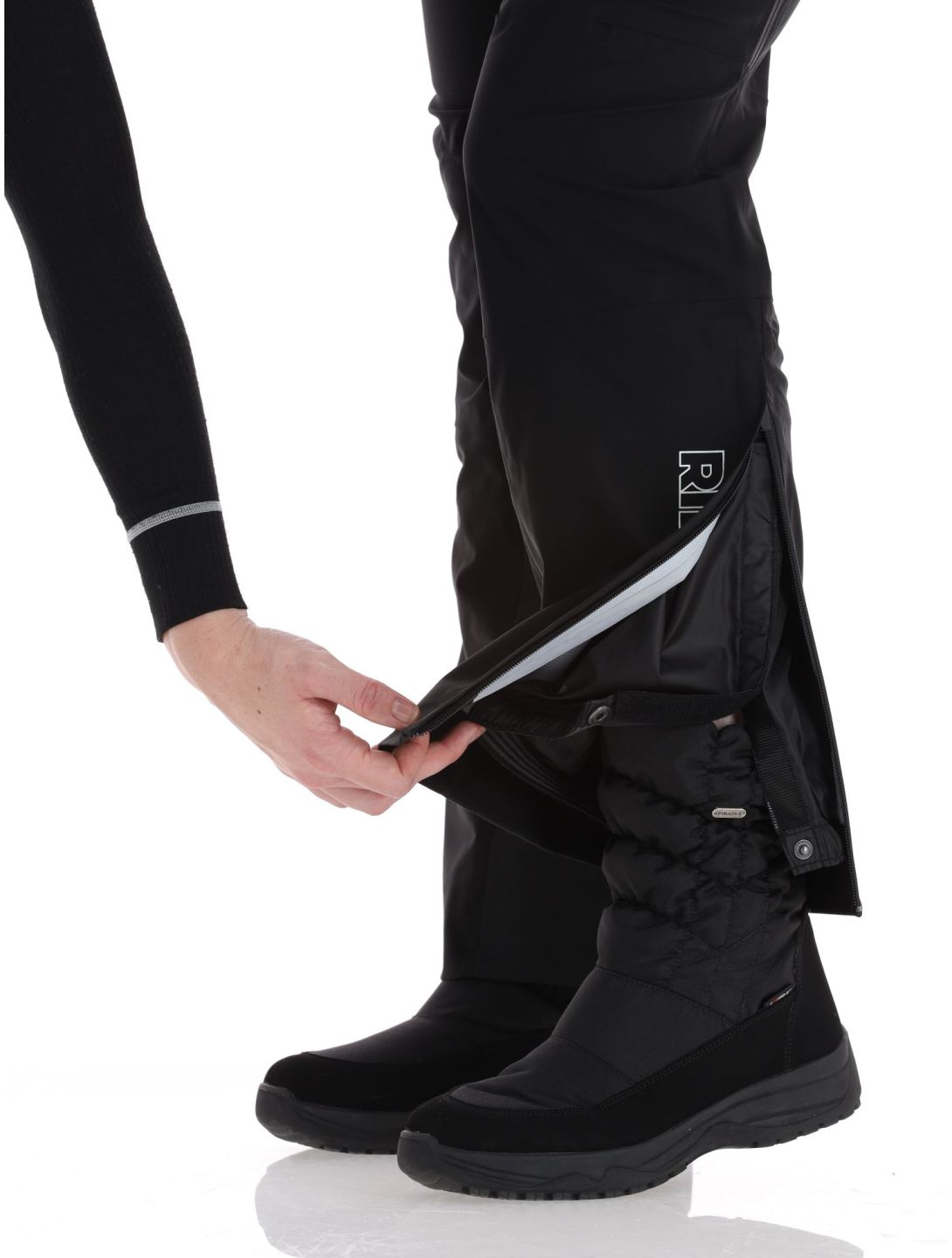 Rock Experience, Rockmantic pantalones de esquí hardshell mujeres Caviar negro 