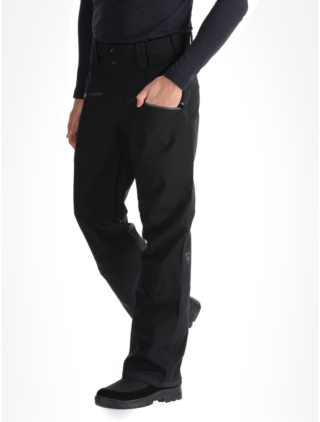 Rossignol, Evader pantalones de esquí hombres Black negro 