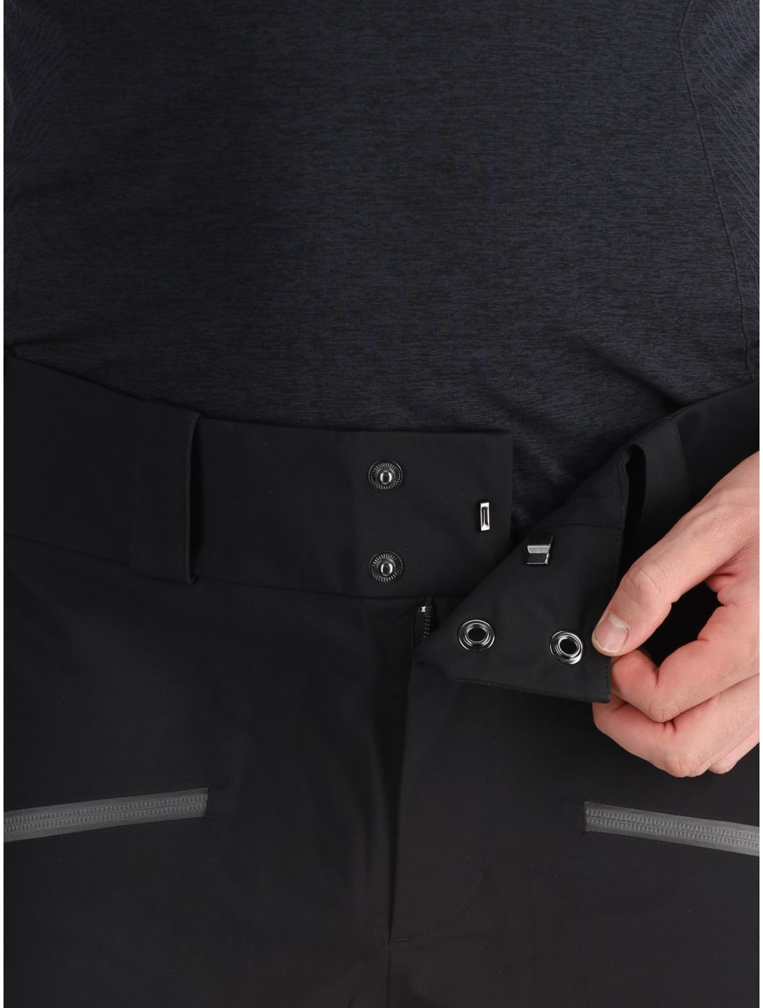 Rossignol, Evader pantalones de esquí hombres Black negro 