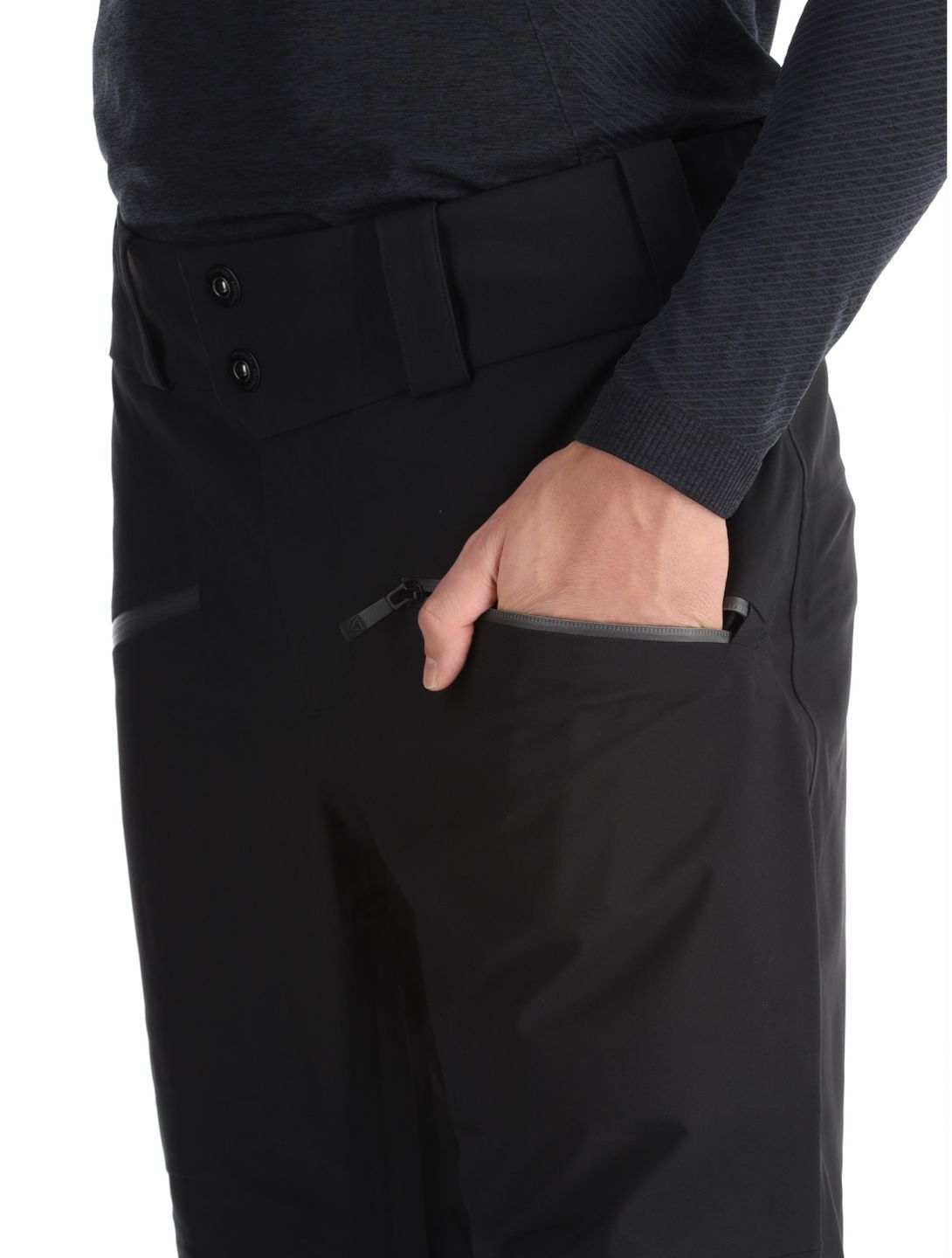 Rossignol, Evader pantalones de esquí hombres Black negro 