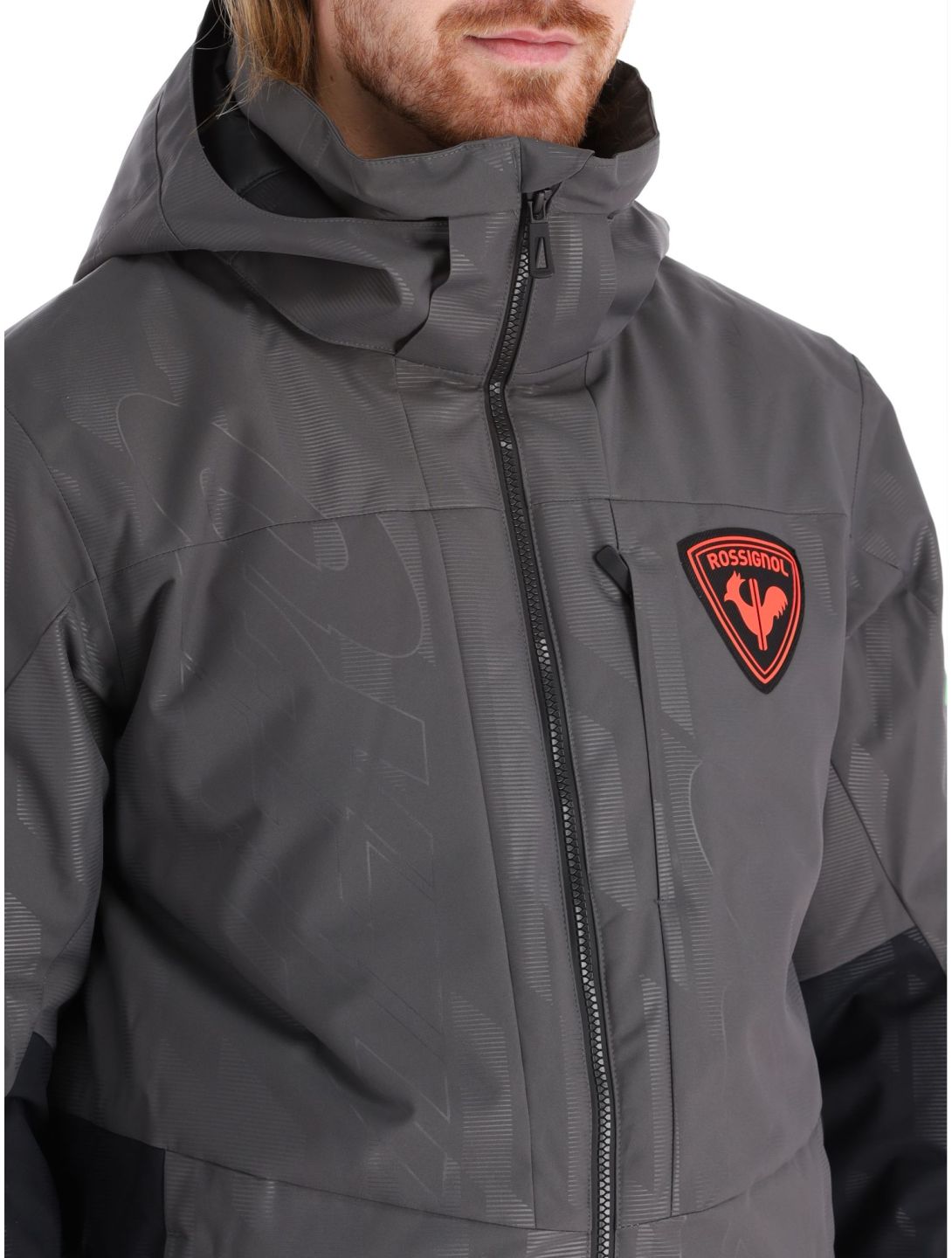 Rossignol, Hero All Speed chaqueta de esquí hombres Onyx Grey gris 