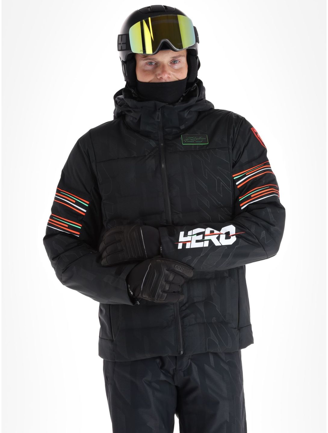 Rossignol, Hero Depart chaqueta de esquí hombres Black negro 