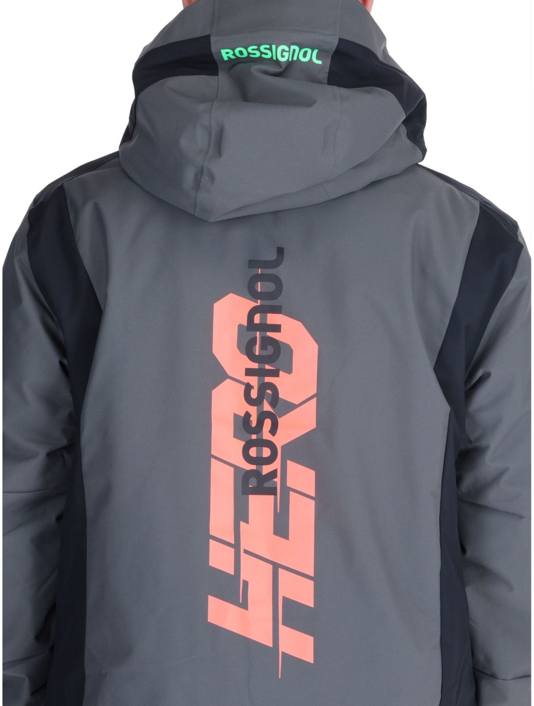 Rossignol, Hero Velika chaqueta de esquí hombres Onyx Grey gris, negro 