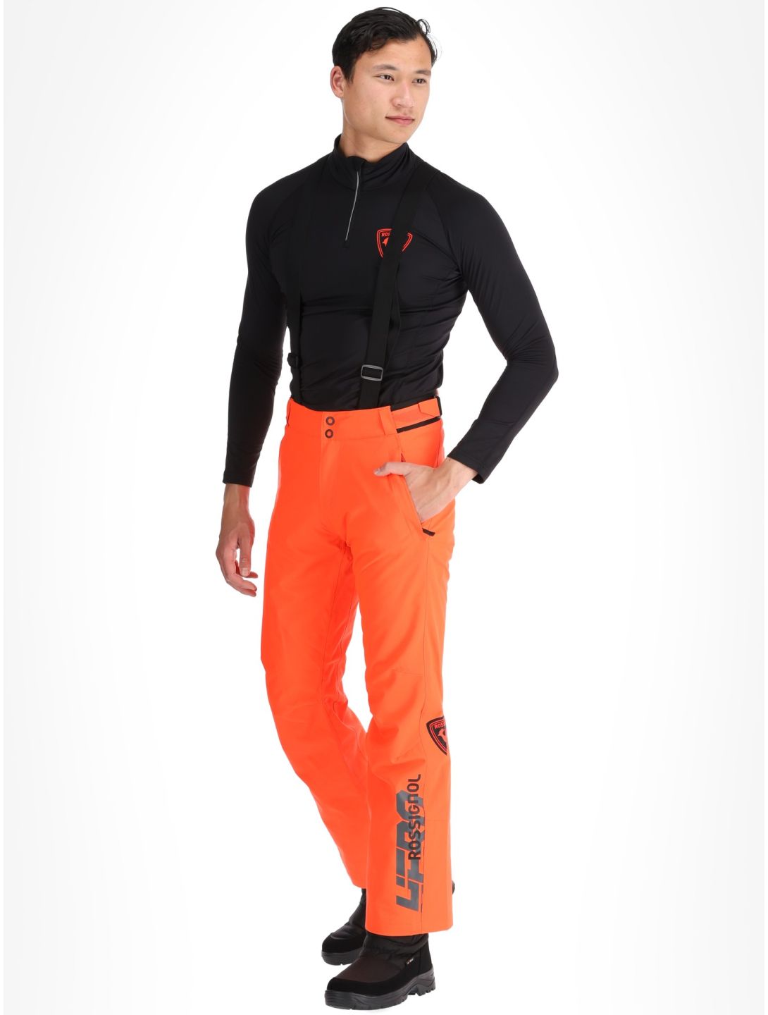 Rossignol, Hero Velika pantalones de esquí hombres Neon Red rojo 