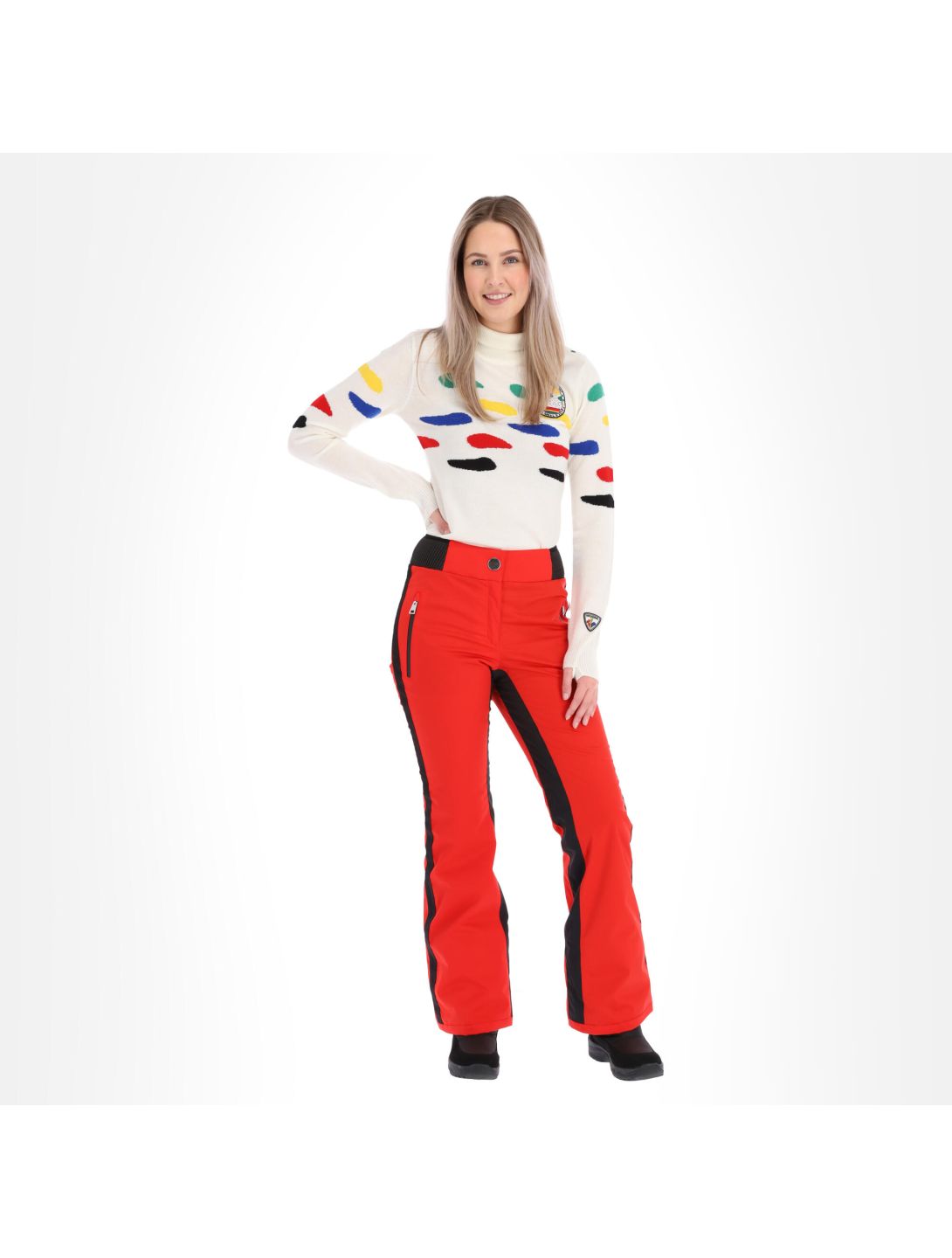 Rossignol, JC de castelbajac Judy Pt pantalones de esquí mujeres rojo 