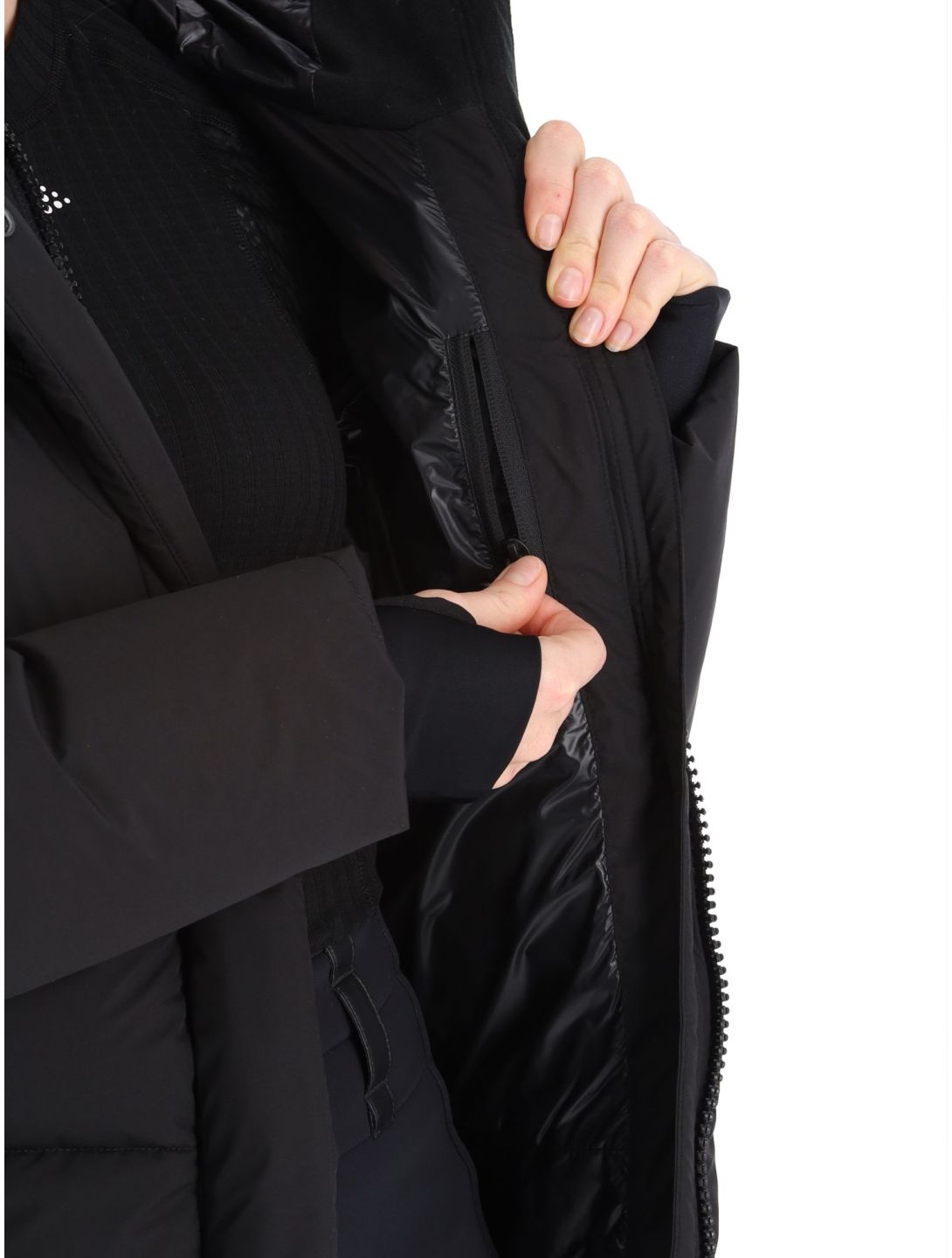 Rossignol, JC De Castelbajac Modul Down Bomber chaqueta de esquí mujeres Black negro 