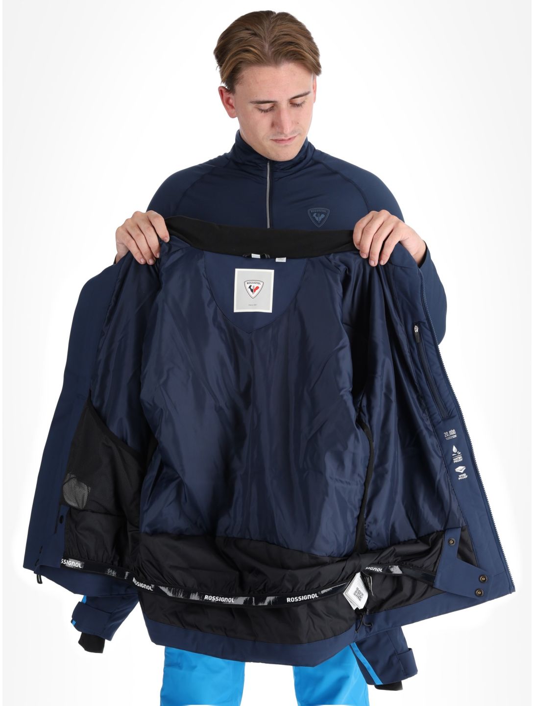 Rossignol, Saluver chaqueta de esquí hombres Dark Navy azul 