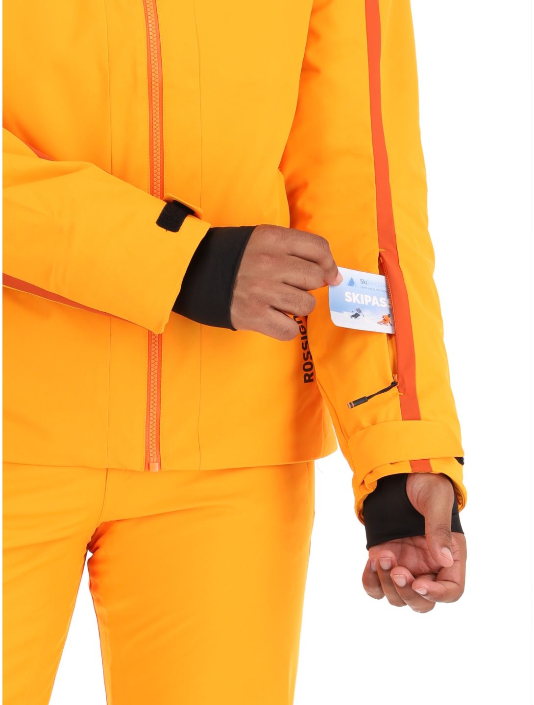 Rossignol, Saluver chaqueta de esquí hombres Sunburst naranja 