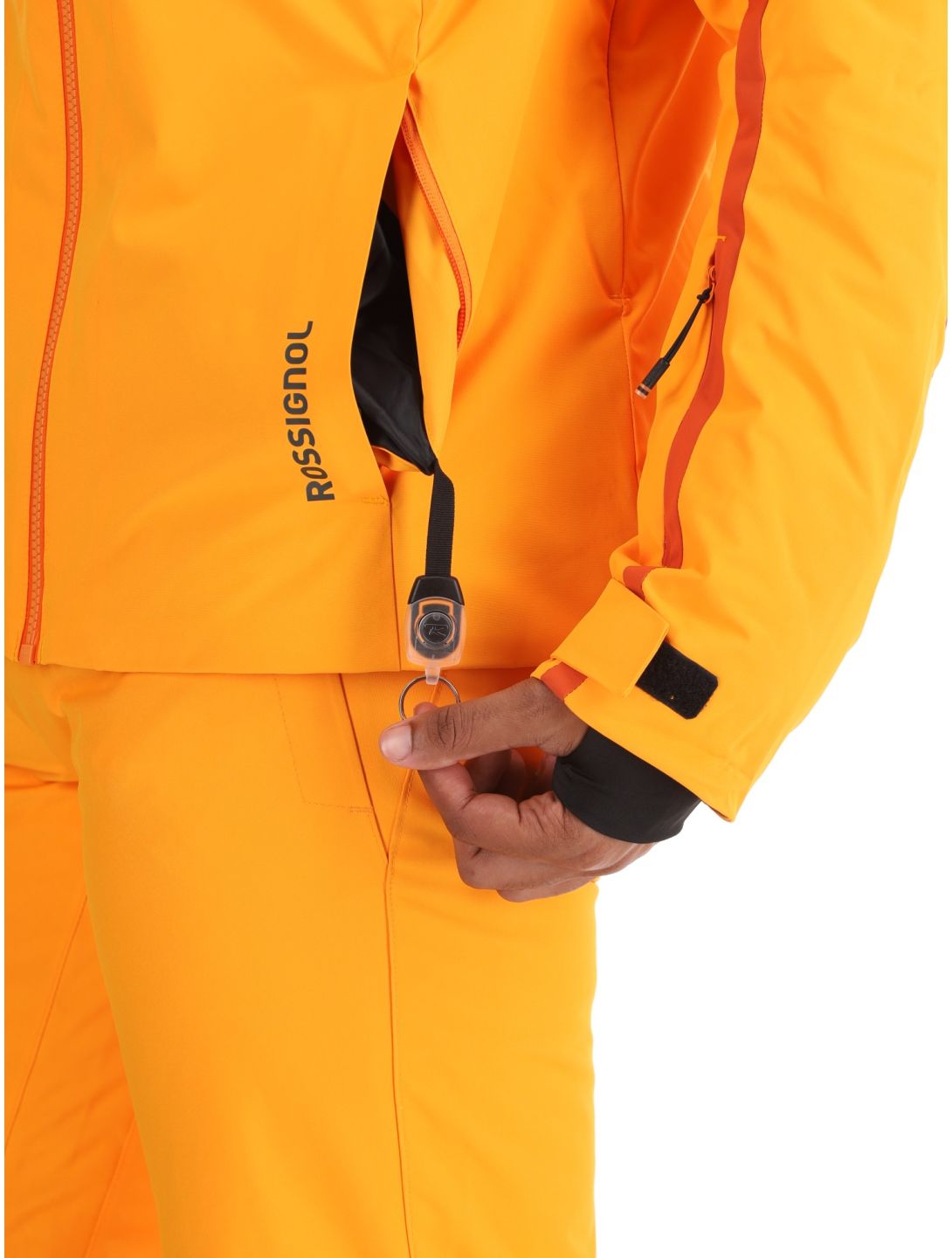 Rossignol, Saluver chaqueta de esquí hombres Sunburst naranja 