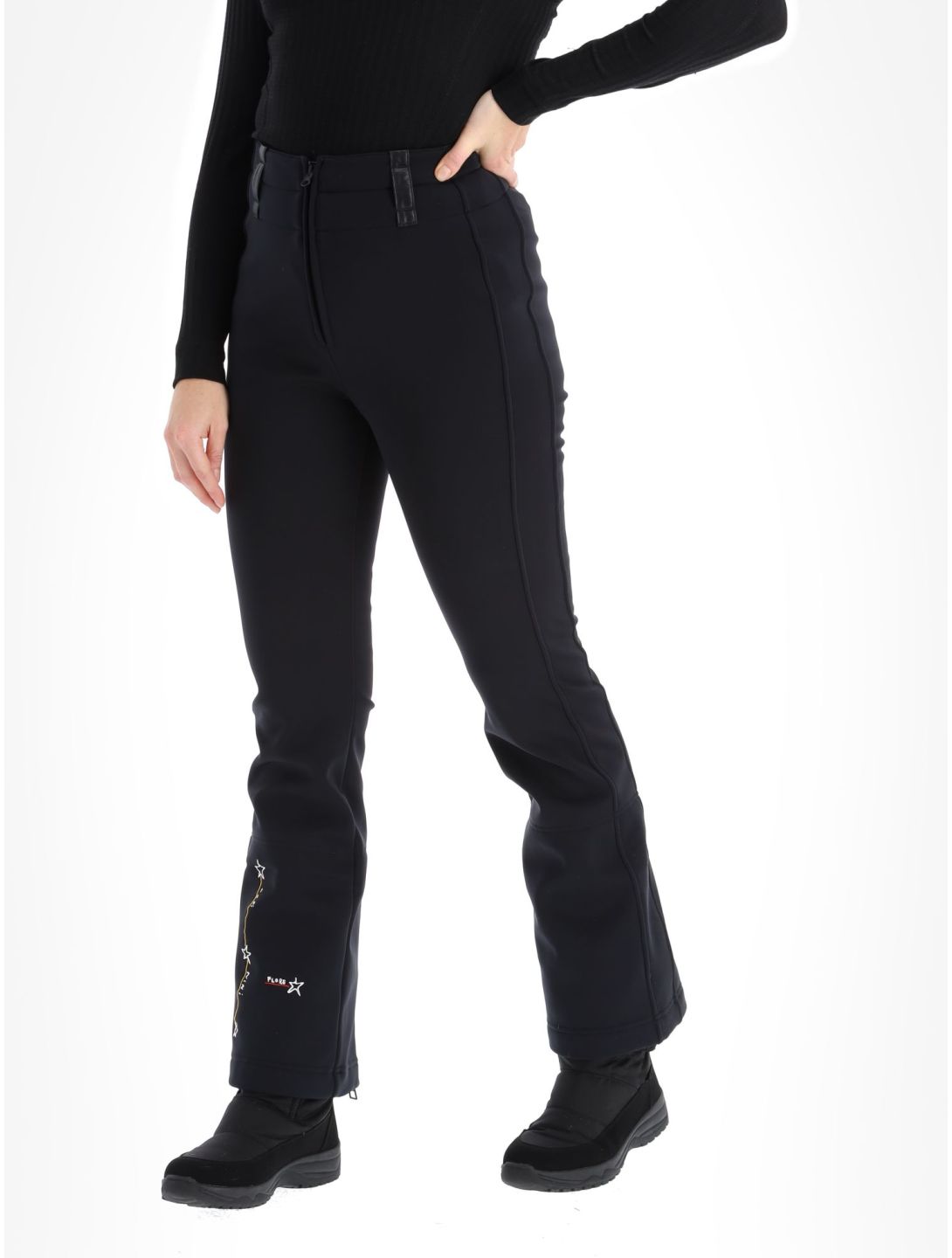 Rossignol, JC De Castelbajac Sirius Soft Shell pantalones de esquí softshell mujeres Black negro 