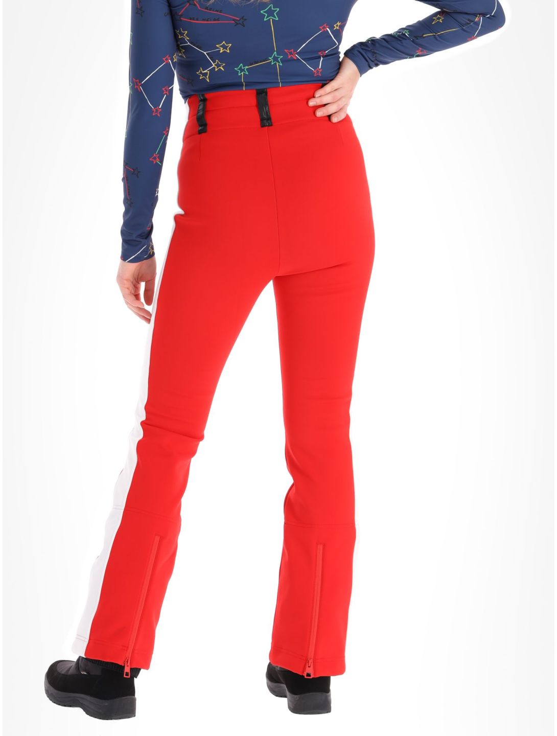 Rossignol, JC De Castelbajac Sirius Soft Shell pantalones de esquí softshell mujeres Red rojo 