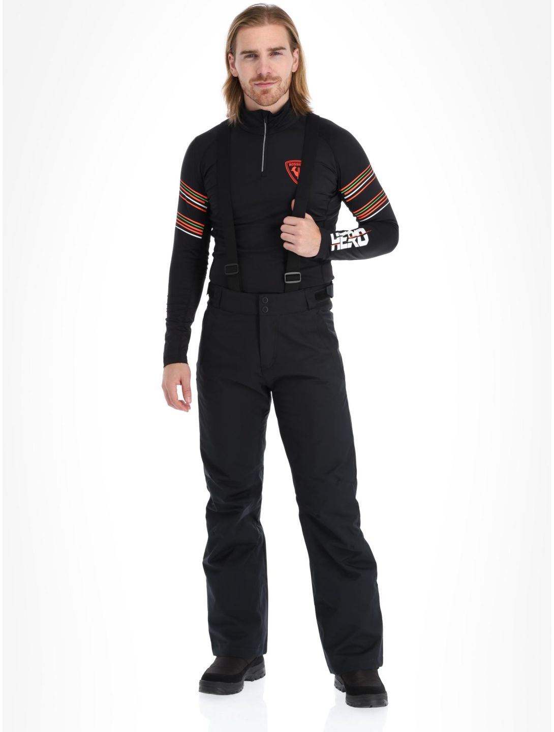 Rossignol, Ski Pant pantalones de esquí hombres Black negro 