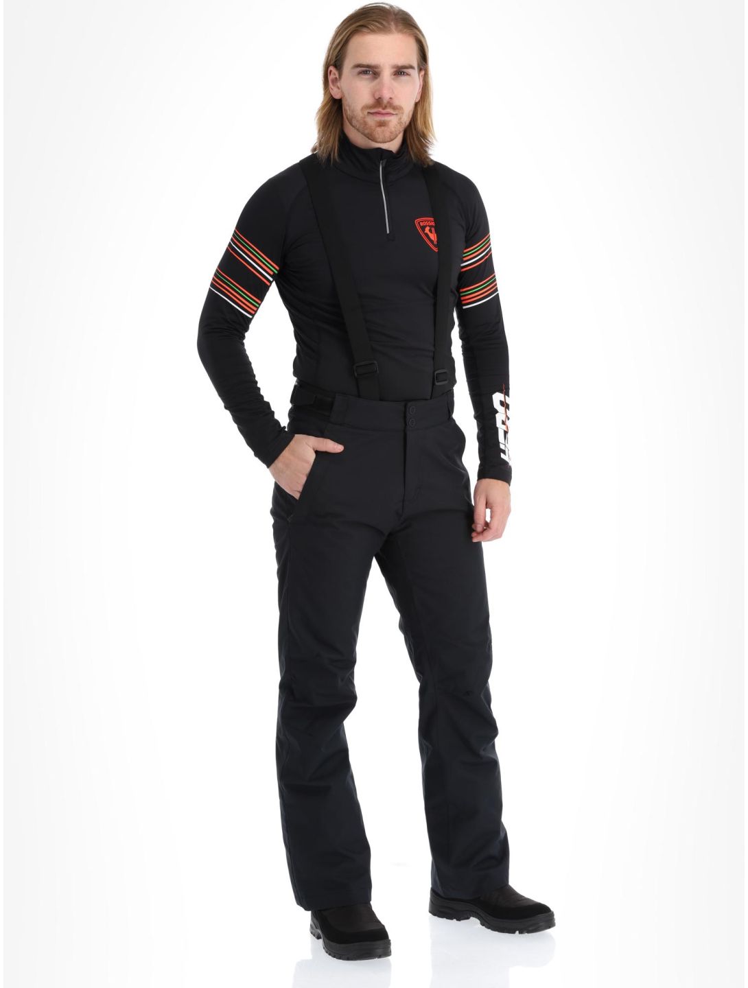 Rossignol, Ski Pant pantalones de esquí hombres Black negro 