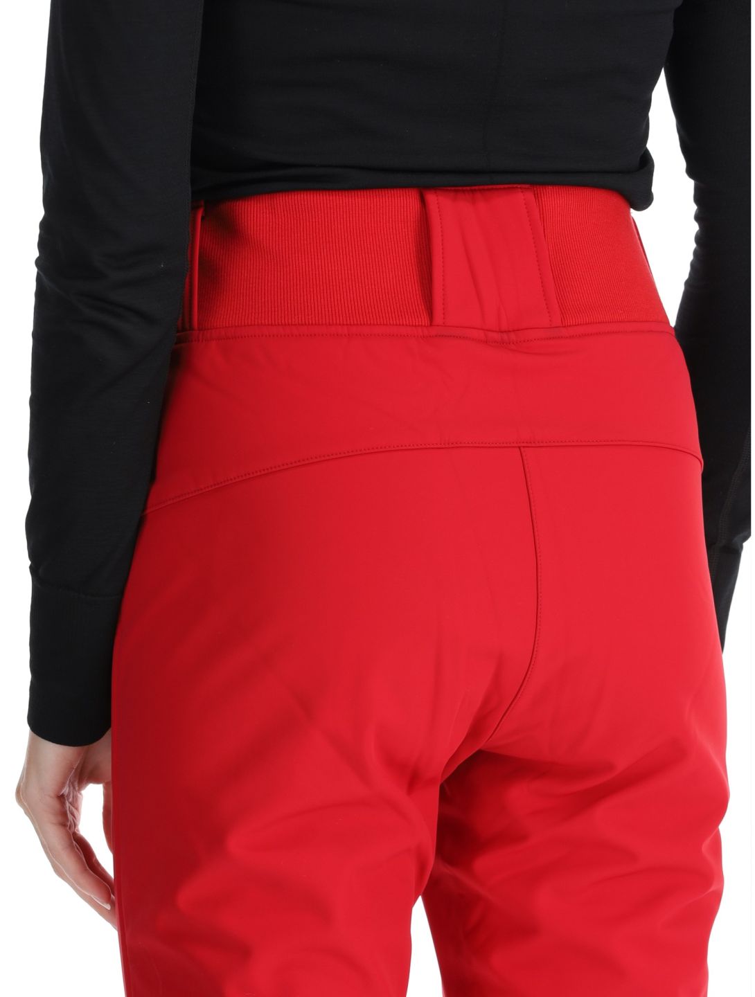 Rossignol, Ski Softshell pantalones de esquí softshell mujeres Ruby Red rojo 