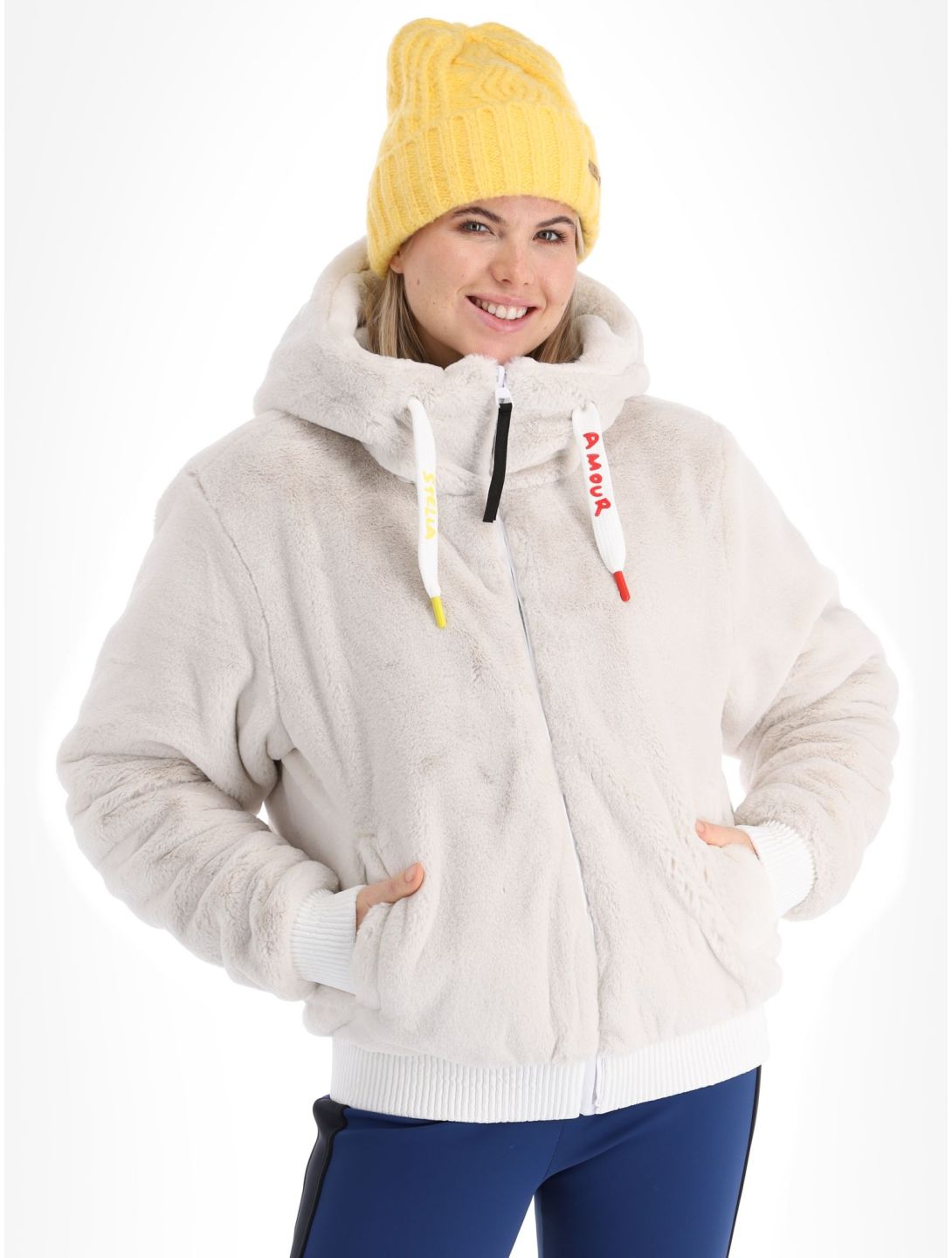 Rossignol, JC De Castelbajac Space Bomber chaqueta de esquí mujeres White blanco 