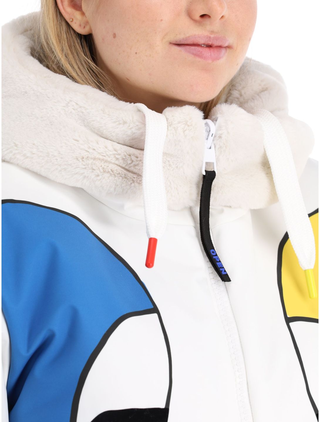 Rossignol, JC De Castelbajac Space Bomber chaqueta de esquí mujeres White blanco 