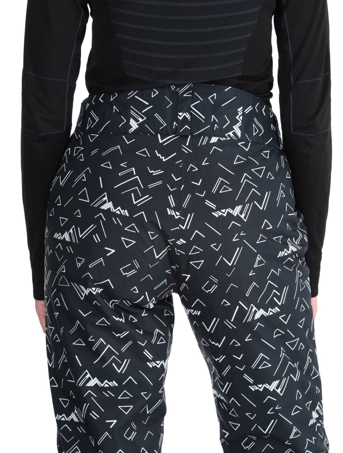 Rossignol, W Staci Print pantalones de esquí mujeres Black negro 