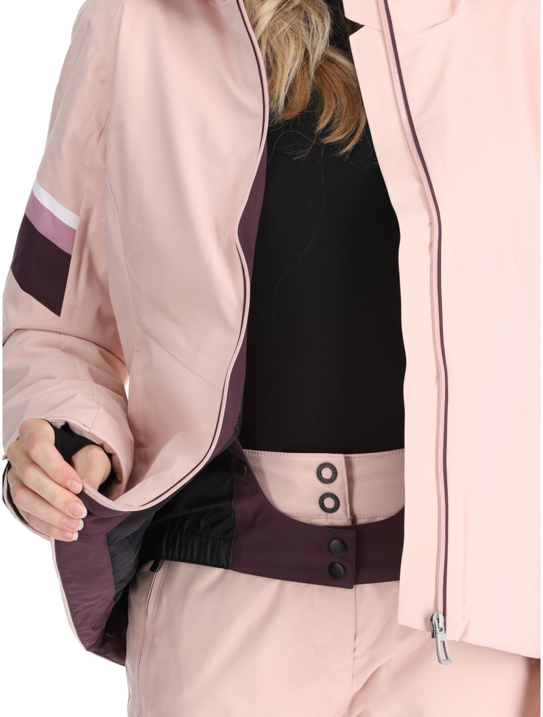 Rossignol, W Strawpile chaqueta de esquí mujeres Powder Pink rosa 