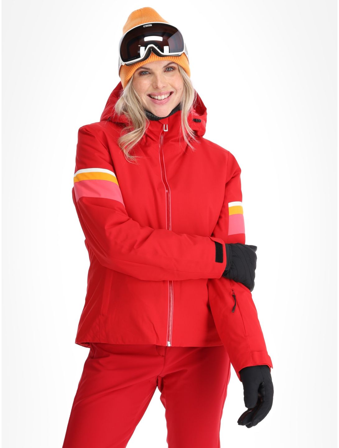 Rossignol, W Strawpile chaqueta de esquí mujeres Ruby Red rojo 