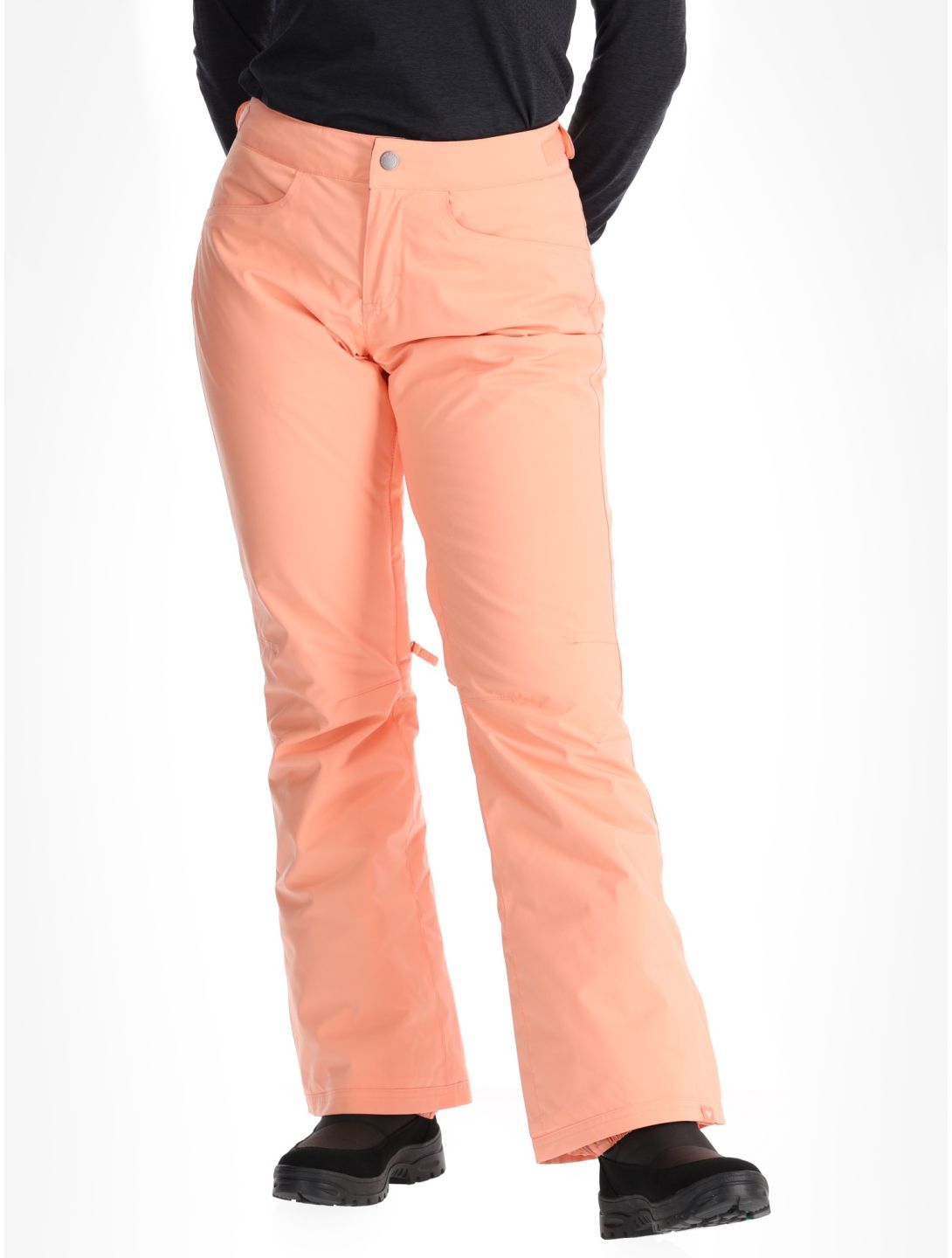 Roxy, Backyard pantalones de esquí mujeres Peach Pink rosa 