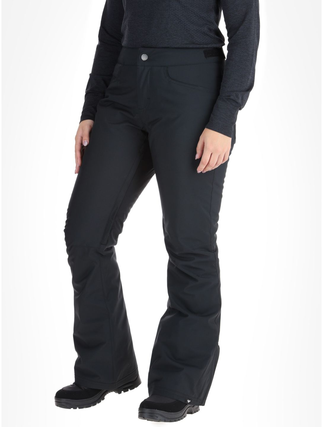 Roxy, Backyard pantalones de esquí mujeres True Black negro 