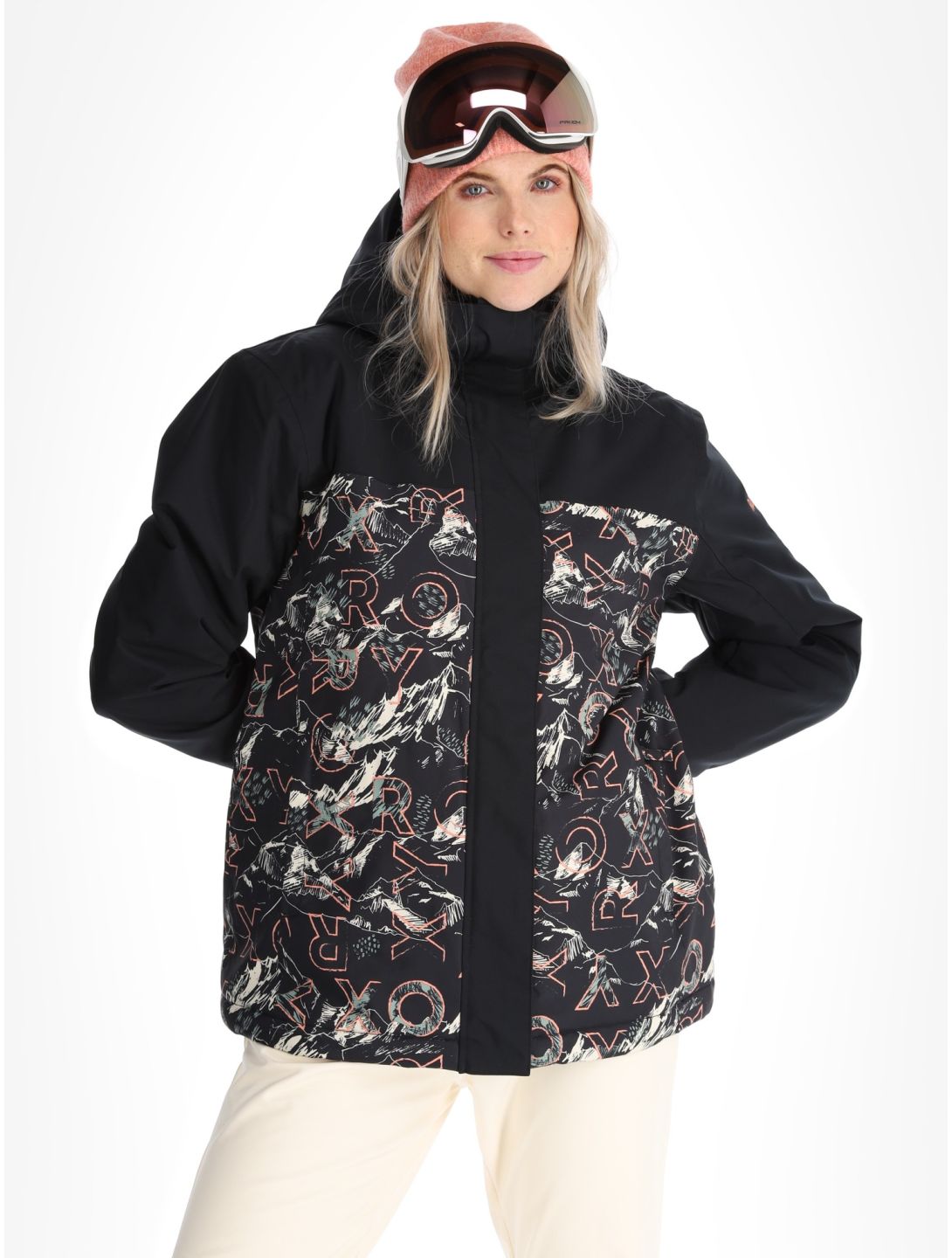 Roxy, Galaxy chaqueta de esquí mujeres True Black Roxy Summit negro 