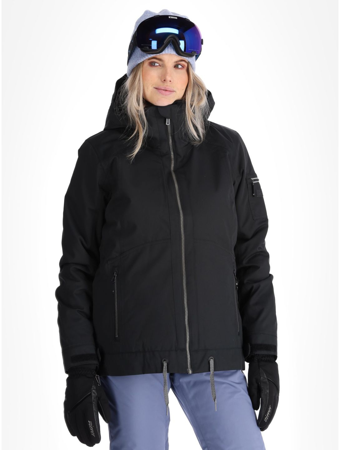 Roxy, Meade chaqueta de esquí mujeres True Black negro 