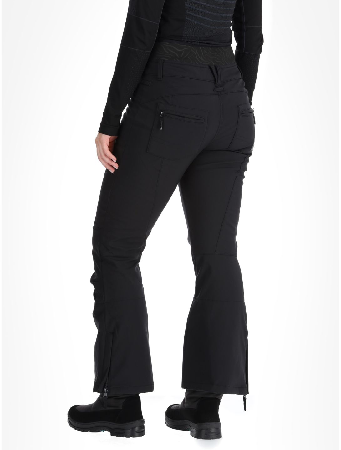 Roxy, Rising High pantalones de esquí mujeres True Black negro 