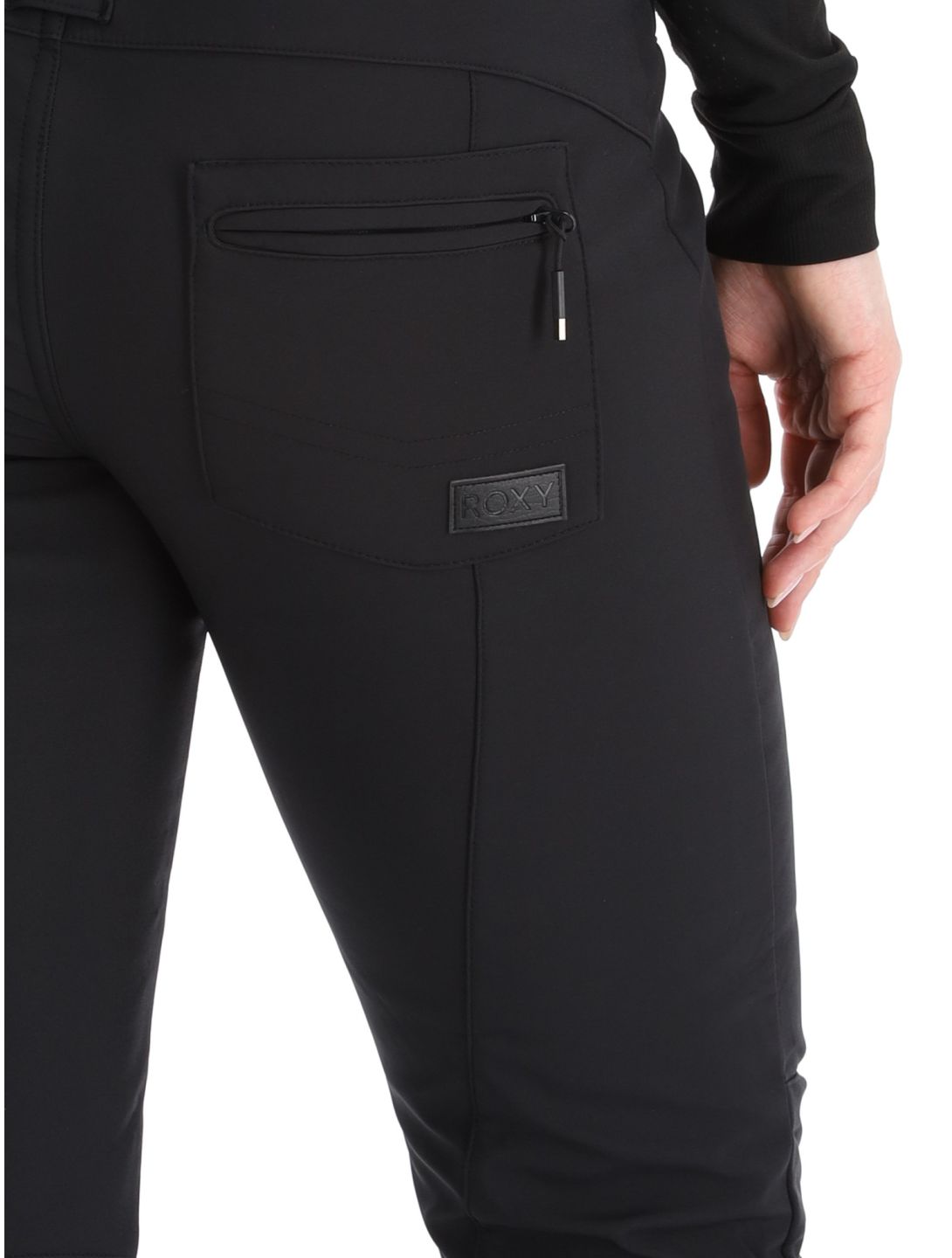 Roxy, Rising High pantalones de esquí mujeres True Black negro 